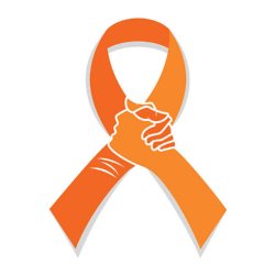 orange suicide prevention ribbon
